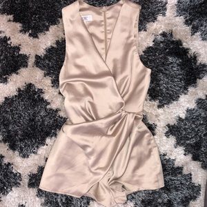 House of CB Silky Wrap Romper